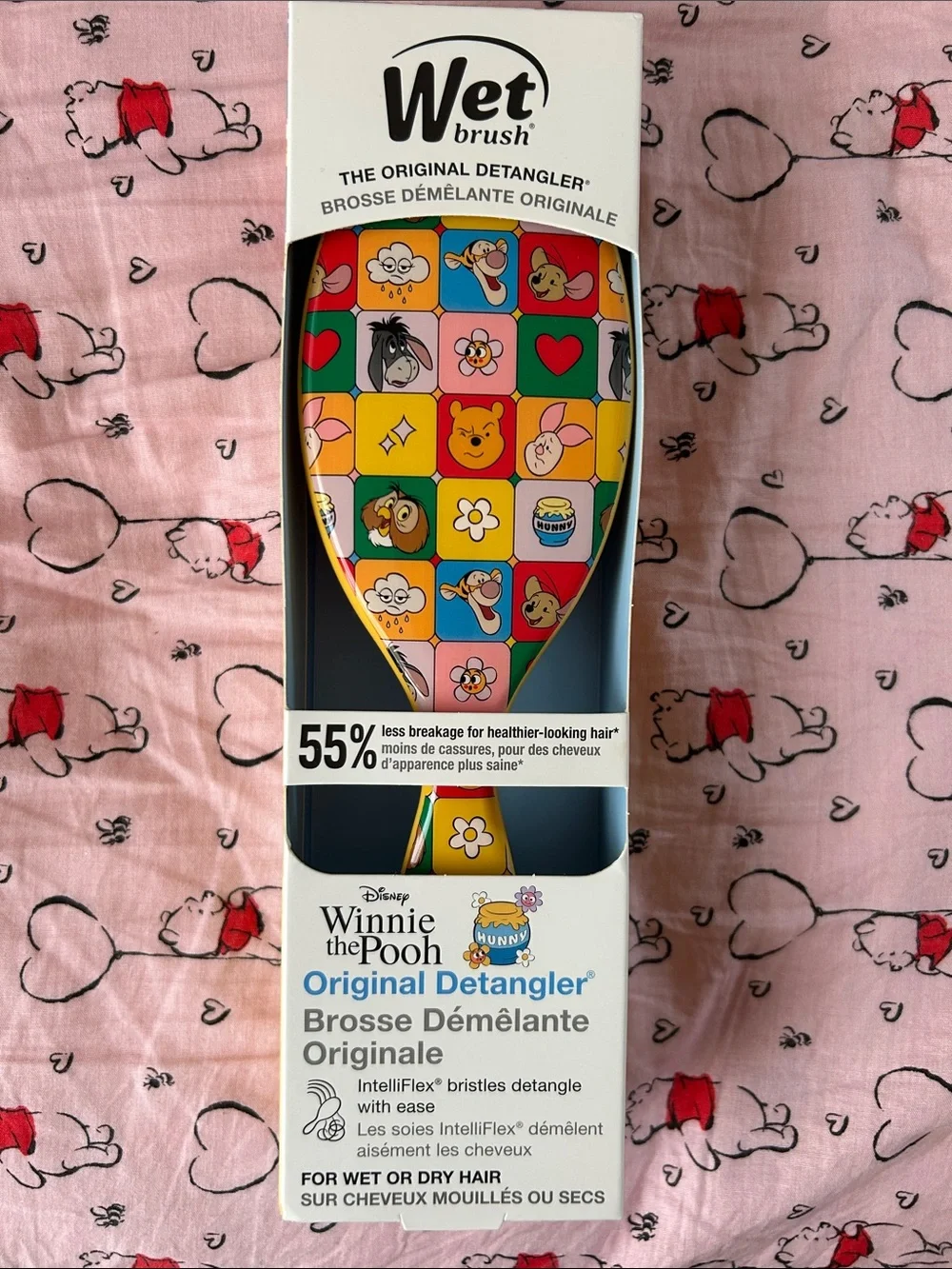 Winnie the Pooh Multicolor Wet Brush Original Detangler